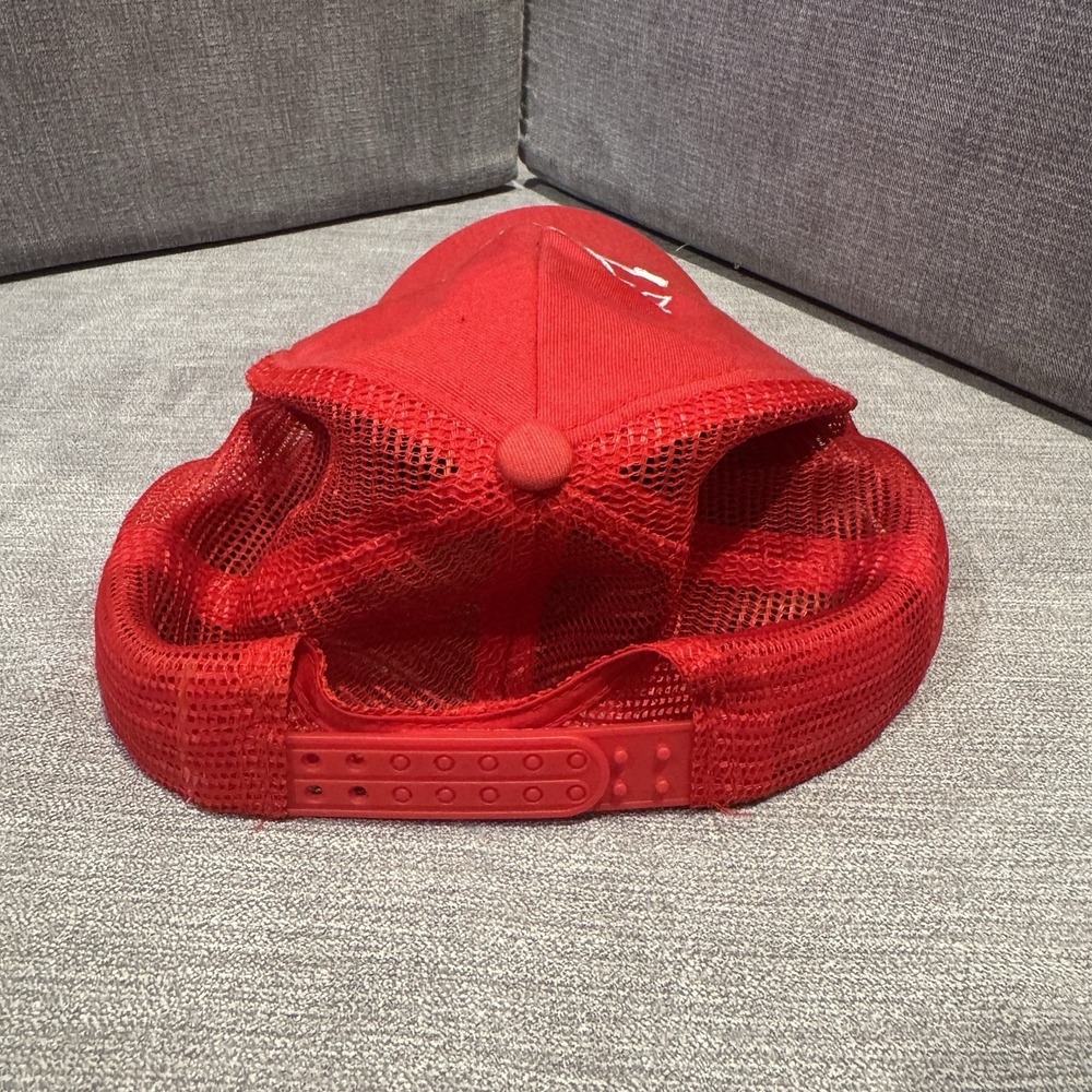 Thrasher Skategoat Trucker Hat Red White Mesh Snapback Skateboarding Cap - Picture 3 of 5